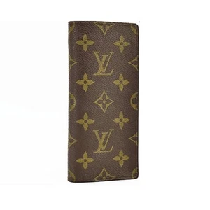 LOUIS VUITTON Glasses Case Monogram Etui Lunette Sample Eyewear Holder size 7cm - Picture 1 of 8