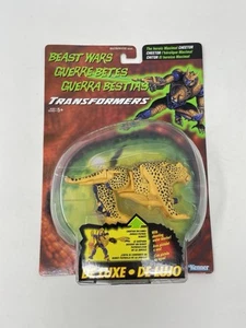 Hasbro Kenner Transformers Beast Wars Cheetor Green Eyes 1995 triple logotipo tarjeta sin usar, en caja - Imagen 1 de 2