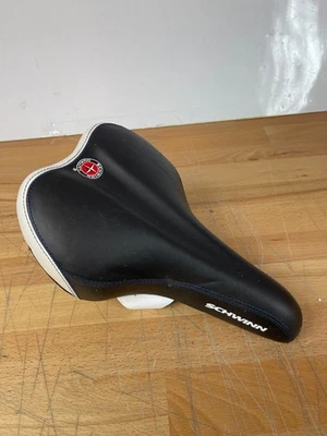 Schwinn Black & White Foam Bike Saddle Comfort Bicycle Seat – New Without Tags - Image 1 of 4