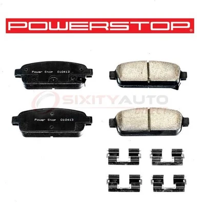 PowerStop Rear Disc Brake Pad & Hardware Kit for 2011-2015 Chevrolet Cruze - xs - Изображение 1 из 4