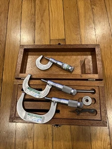 Vintage Brown & Sharpe Caliper Set Precision Center With Box - Picture 1 of 18