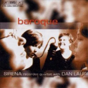 Sirena Recorder Quintet Baroque (Sirena Recorder Quartet, Laurin) (CD) Album - Bild 1 von 1