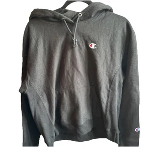 Champion Herren Reverse Weave Hoodie schwarz, Logo Größe Large (NEU) - Bild 1 von 6