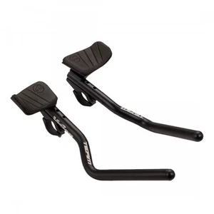 Vision Team Clip-On Aero Bar - 31.8 x 230-270mm J-Bend, Black - Picture 1 of 1