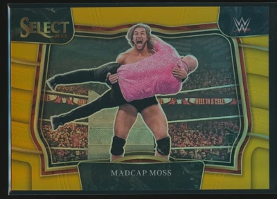 Madcap Moss 2023 Panini Select WWE Ringside Gold Prizm #263 7/10 - Image 1 of 2