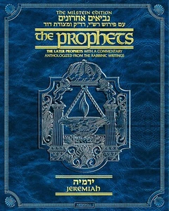 The Milstein Edition of the Later Prophets: The Book of Jeremiah / Yirmiyah Hard - Picture 1 of 1