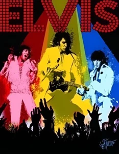 Elvis Presley Las Vegas Blechschild "Remembering Vegas" - Bild 1 von 1