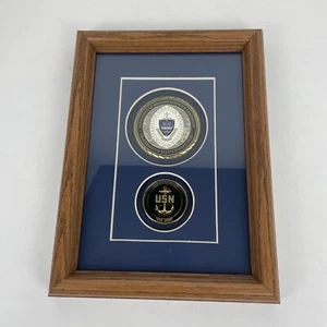 University of Scranton Department of Military Science ROTC Challenge Coin Framed - Picture 1 of 9