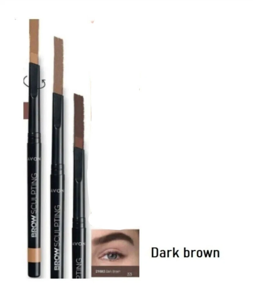 Avon DARK BROWN Brow Sculpting Pencil, BNIB, FREE POSTAGE (no box) - Image 1 of 1