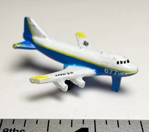 1987 Micro Machines Military Navy Boeing 747 #677 Vintage LGTI Galoob - Picture 1 of 5