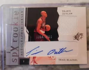 carta basket mazzo superiore # 170 travis fuorilegge rookie maglia autografata / 1999 - Foto 1 di 1