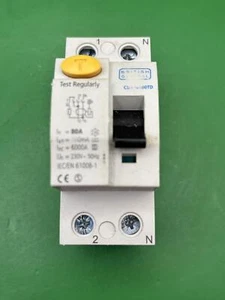RCD con retraso en el tiempo BG CUR80100TD 80A 100mA - Imagen 1 de 4