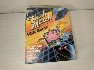 Flash Match VCR TV Game Mattel Games 1986  - Image 1 of 4