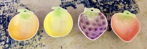 Vintage Bowls Shaped Like Fruit Set Of Four - Picture 1 of 5
