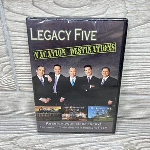 Legacy Five Vacation Destinations (DVD, 2010) Nashville Estes Park Mackinac, NEW - Picture 1 of 3