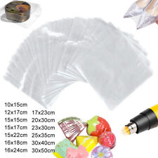 100pcs  POF Heat Shrink Bag Wrap Film Packaging Seal Gift Packing Shrinkable