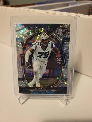 Ikem Ekwonu 2022 Select Concourse Disco Prizm RC Carolina Panthers - Image 1 of 2