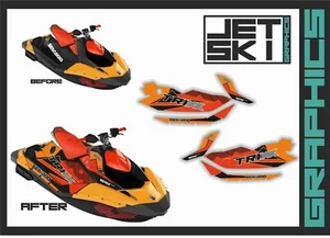 SEADOO SPARK TRIXX Gráficos Calcomanías Vinilo Set Pegatinas Kit para 2up 3up Jet Ski - Imagen 1 de 2