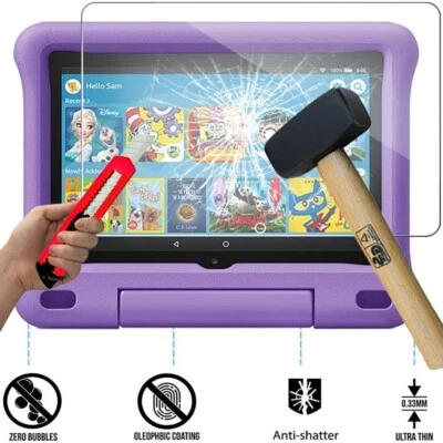 Tempered Glass Screen Protector For Amazon Fire 8 Kids/8 Kids Pro 12th Gen 2022 - Image 1 of 4