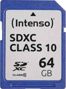 Karta pamięci Intenso SDXC 64 GB, Class 10 - Zdjęcie 1 z 2