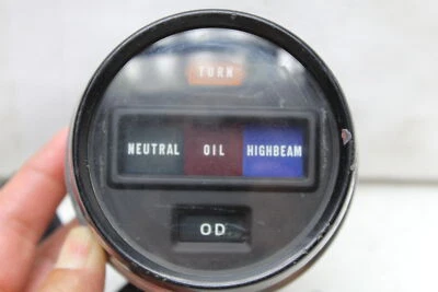 1982-1983 HONDA CM450E GAUGE METER INDICATOR PILOT IDIOT BOX (HTGU234) - Image 1 of 4