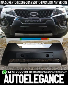 KIA SORENTO MK2 II 09-14 SOTTO PARAURTI ANTERIORE ABS / PLASTIC PROTEZIONE .- - Imagen 1 de 6