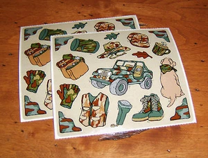 Frances Meyer Stickerbögen im Ruhestand (2) ~ Military Camouflage - Bild 1 von 1