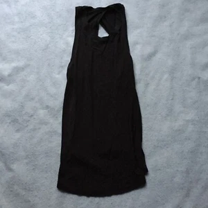 Lululemon Workout Open Back Tank Top, Size unknown (Black) - Picture 1 of 7