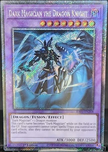 Dark Magician the Dragon Knight RA03-EN268 Platinum Rare NM - Picture 1 of 1