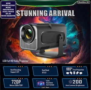 HY320 4K Android 11 Projector  1080P 390ANSI Dual Wifi6 BT5.0 HY320 MagCubic NXT - Picture 1 of 5