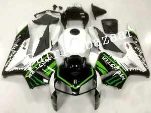 Kit de carenado plástico inyectable ABS 2005 CBR600RR negro blanco verde CBR600RR - Imagen 1 de 8