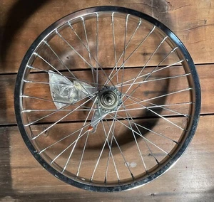 20" Chrome Steel 36 Spoke Rear Coaster Brake Wheel Perfect For Repairs & Builds - Picture 1 of 5