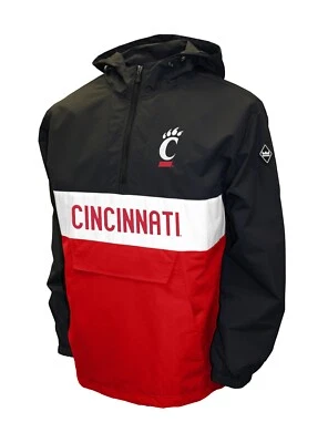 Chaqueta Pullover Cincinnati Bearcats Franchise Club Alpha Anorak 1/4 Cremallera - Negra Foto 1 de 3