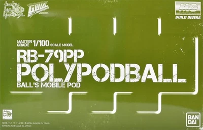 Bandai 5064877 MG 1/100 RB-79PP Polypodball Ball's Mobile Pod Gundam Model Kit - Image 1 of 4