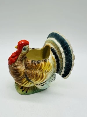 Maceta de pavo MCM Relpo cerámica dos astillas en la cola Foto 1 de 4