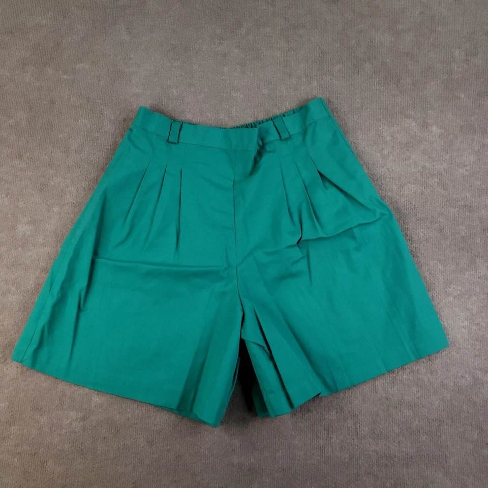 Vtg Girl Scout Shorts Womens Size 18+ Green Elastic Waist USA Official Uniform - Image 1 of 4