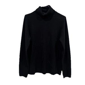 GARNET HILL Cashmere Turtleneck Sweater Women's Medium Medium M - Picture 1 of 9