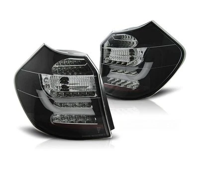 LUCI POSTERIORI per bmw e87 e81 2004 2005 2006 2007 5d Nero LED Foto 1 de 1