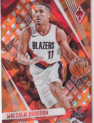 2023-24 Panini Phoenix #40 Malcolm Brogdon Phoenix Orange Ice #/249 - Image 1 of 2