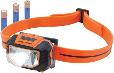 Klein Tools 56220 LED Headlamp Hard Hat Light, Spot/Flood, Tilt 45°, Batteries - Image 1 of 4