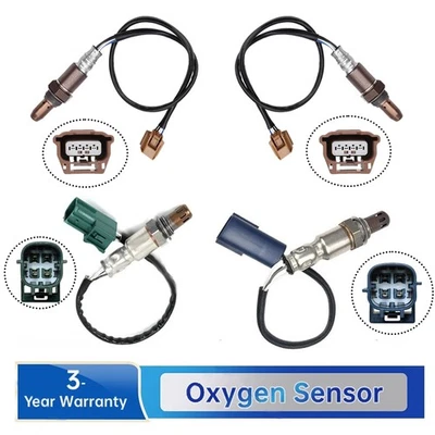 Juego de 4 sensores de oxígeno superior e inferior para Nissan NV1500 2500 3500 2012-2019 4,0 L Foto 1 de 4