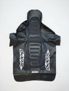 💥 LCM Ultragrip Seat Cover for Honda XR600R 1987-2000 MX Enduro Black Vinyl - Bild 1 von 10