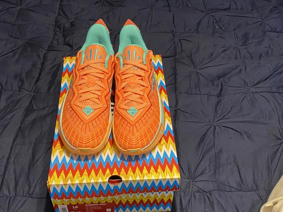 Zapatilla deportiva ANTA X Kyrie Irving Kai 2 Sun naranja verde púrpura 8125C1111S-14 Foto 1 de 4