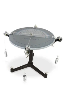 Mesa de Fuerza Equilibrio de Fuerzas Aparato Física Peso - Imagen 1 de 5