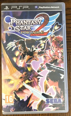 Phantasy Star Portable 2 (Sony PSP, 2010) CIB completo con inserción manual probado Foto 1 de 3