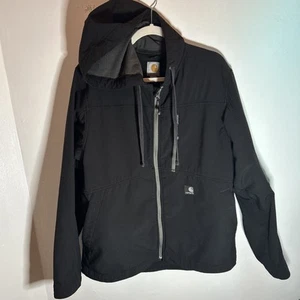 Carhartt Men’s Softshell Fleece Lined Full Zip Hooded Jacket Men’s Size Medium - Bild 1 von 8
