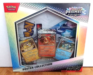 Pokémon Scarlet & Violet Prismatic Evolutions Poster Collection! SHELF WARE! - Picture 1 of 7