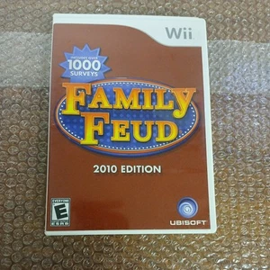Family Feud -- 2010 Edition (Nintendo Wii, 2009) Complete With Manual TESTED - Picture 1 of 7