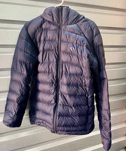 Black Diamond Down Hooded Jacket Men’s Large - Picture 1 of 9