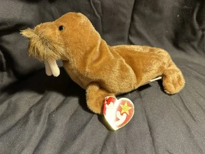 Ty Beanie Baby Paul The Walrus 1999 5th Generation Hang Tag - Mint Condition - Picture 1 of 3